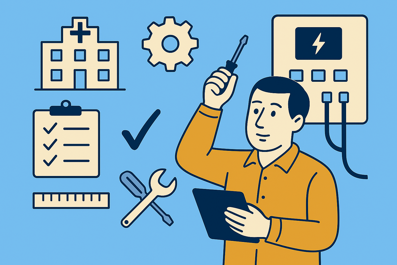 Mantenimiento Hospitalario de Infraestructura y Equipos Industriales